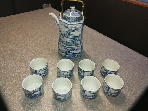 Chinesisches teeservice - chinesisches,