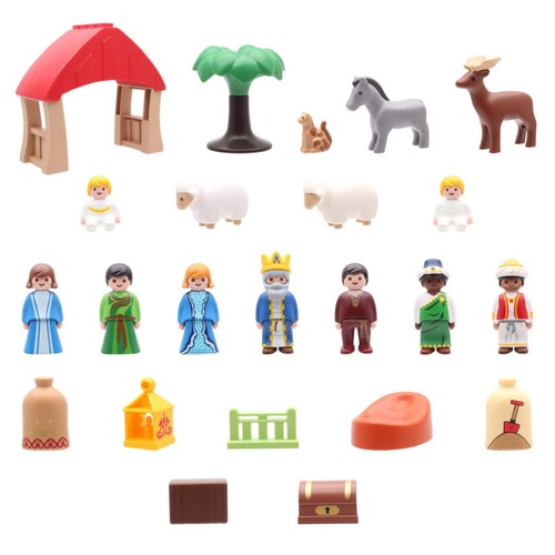 Playmobil 123 weihnachtskrippe - 123,