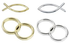 Streuteile Ringe Fische