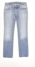 Lee Damen blau gerade Jeans