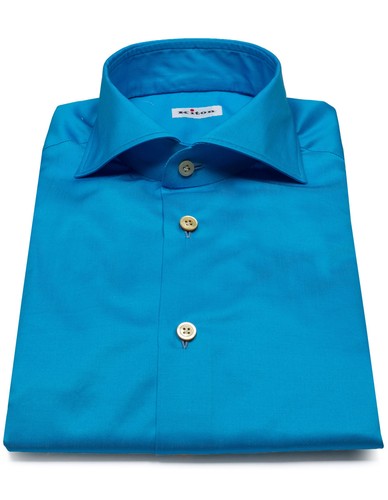 Kiton hemd türkis aus - kiton,