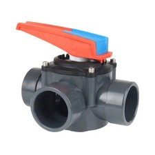 PVC Drehscheibenventil 3- Wege