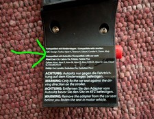 ABC Design Adapter Babyschale Maxi Cosi Kinderwagen