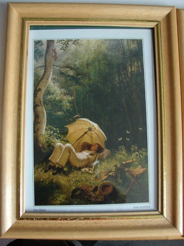 3er set bilder carl - , spitzweg