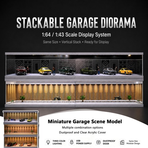 Diorama1 18 garage - diorama1/43/64/18,