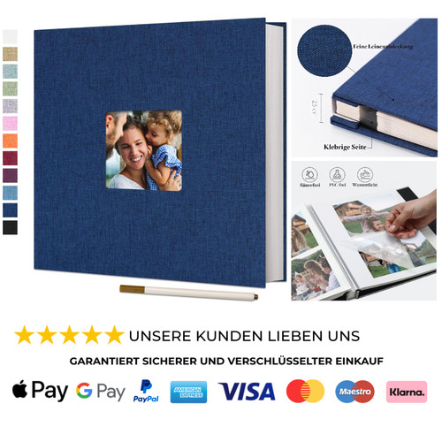 Selbstklebendes fotoalbum - selbstklebendes,