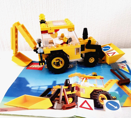 Lego system 6662 - lego, frontlader