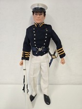 Schildkröt Action Team  vintage John Steel Figur mit Annapolis Kadett Outfit