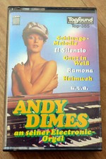 Musikkassette ANDY DIMES an seiner Electronic Orgel (Topsound) Ady Zehnpfenning