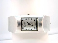 Klassische Sterling Silber 925 Damen Armreif Uhr Gehäuse Polen um 1986