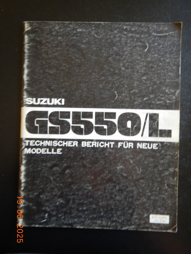 Wartungsanleitung suzuki gs550 - wartungsanleitung,