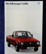 VW Golf 1, Caddy, Prospekt