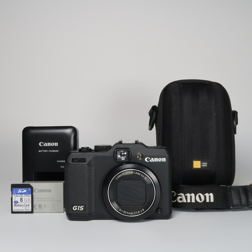 Canon powershot g15 mp - powershot, 12,1