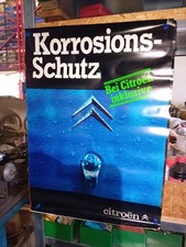 Citroen ID DS Werbung Plakat Pallas Korrosionsschutz original NOS