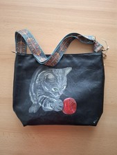 Tasche Shopper Beuteltasche Handtasche Schultertasche Umhängetasche handbemalt