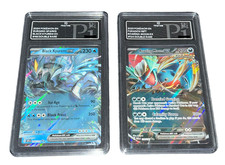 Pokemon - Slab ex Bundle - Roaring Moon Black Kyurem - Pi 10 PRISTINE - ENG 