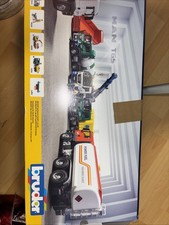 Bruder Man TGA LKW mit Container-Wechselbrücke 09028