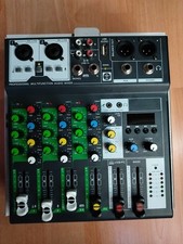 Audio Mixer Mischpult 4 Kanal