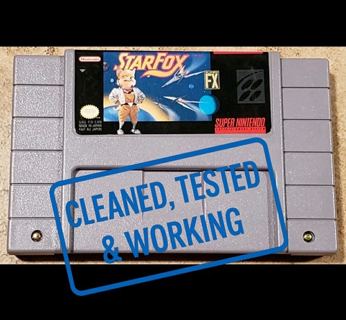Star fox super - star, snes