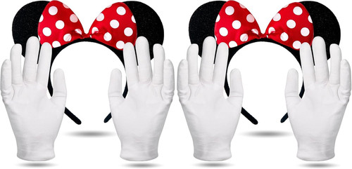 2er set mausohren - set, minnie