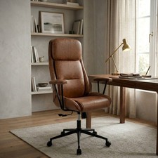 Bürostuhl antik-braun 135 kg