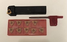  Gewinde Drehstahlhalter 16x16  Satz mit 10 Platten 16ER