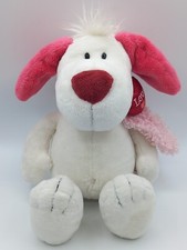 Nici Plüschtier Hund Love Dog Schal Herz rosa pink Stofftier Liebe sehr gut