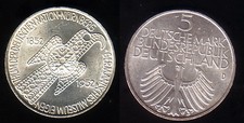 1952 - 5 DM Gedenkmünze