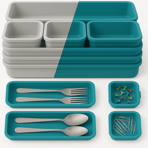 16er set schubladen organizer - schubladen,