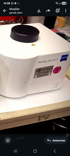 Zeiss heating unit heizeinheit - unit,