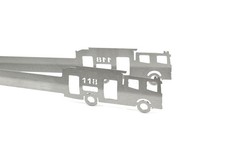 Grillzange Motiv Feuerwehr