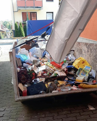 Schuttrutsche mit ø80cm - 3m,