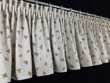 Gardine Vorhang Querbehang im Landhausstil Leinenoptik