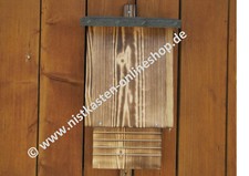 Fledermauskasten geflammt mit Dachpappe