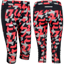 Puma 3/4 Tight Damen Leggings Laufhose Sport Hose Capri Camo Fitness schwarz/rot
