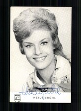Heidi Brühl Autogrammkarte Original Signiert # BC 226545
