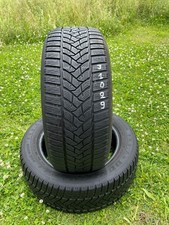 2x Dunlop Winter Sport 5 205/55 R16 91H M+S Winterreifen DOT2018 5,5mm TOP
