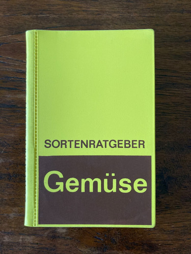 Ddr sortenratgeber gemüse - ddr, *
