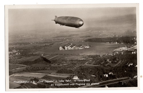 Foto graf zeppelin 127 - ak,