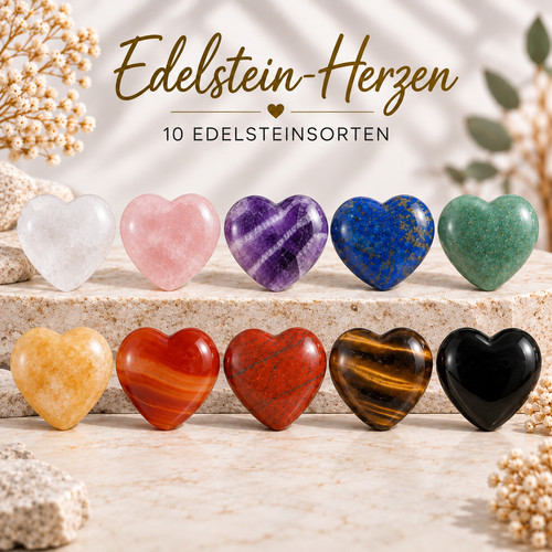 Puraja edelstein herz - herz, |