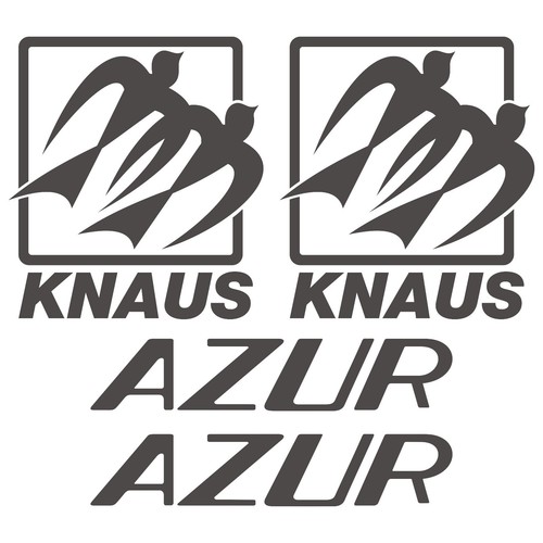 Knaus azur aufkleber - x,
