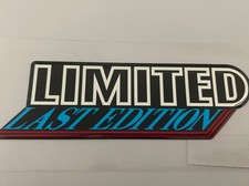 Original Volkswagen Aufkleber Limited Last Edition  T3