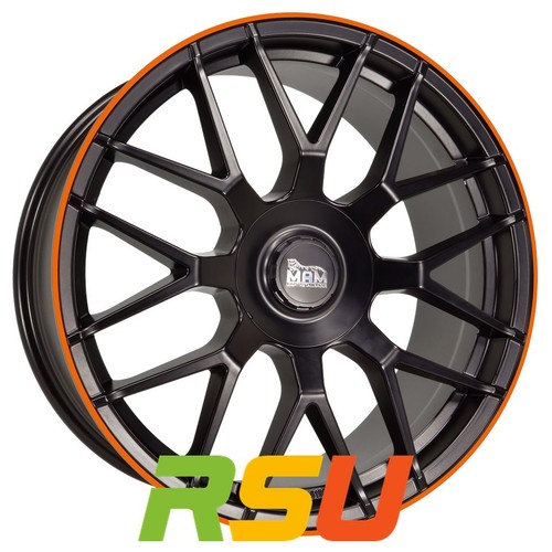 Mam gt1 matt black - matt, orange