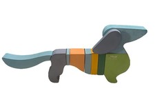 Steiff Dackel Holz-Steckfigur