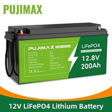 PUJIMAX 200Ah LiFePO4 Lithium