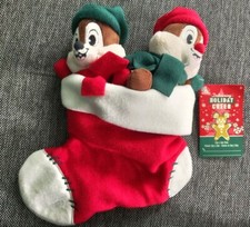❤️Disney Chip Chap🤎Kuscheltier Plüschtier Weihnachten Strumpf Winter