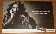 Seltene Werbung vintage GRUNDIG SCD 1910 RDS Autoradio 1994