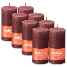 8er Set Bolsius Rustik