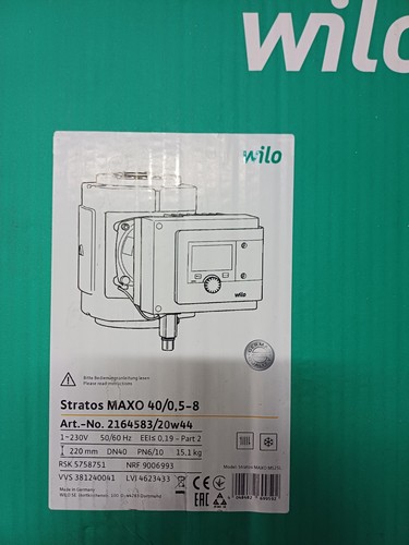 Wilo stratos maxo - wilo,