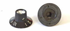 Amp Knob Knopf Potiknopf für Blackface 6 er Set Bakelit Vintage Kopfset